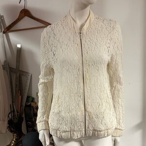 Perch Cream Lace Women's Jacket